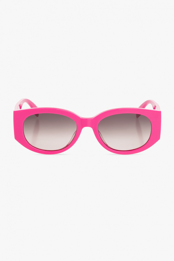 Pink Sunglasses with logo Alexander McQueen Pink Sunglasses with logo Alexander McQueen
